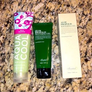 *PREMIUM SUNCARE BUNDLE* Bath & Body Works AQUA COOL & Benton Aloe Propolis